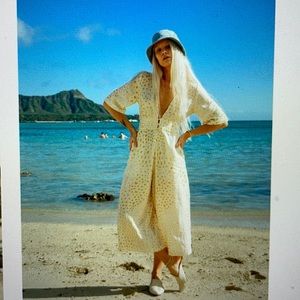 Yireh “compass” pants jumpsuit in color Starfruit